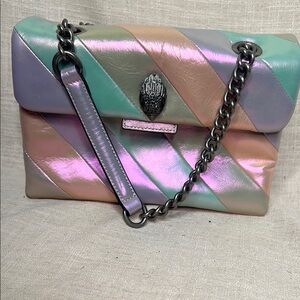 Kurt Geiger Kensington Iridescent Chain Strap Women's Bag